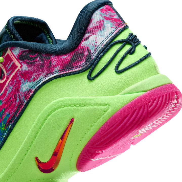 Nike Lebron Xxii Blustery Fireberry Verde - Scarpe Basket Uomo