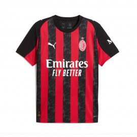 AC Milan Maglia Gara Home Stagione 2024/25 rosso nero