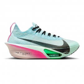 Zoomx Alphafly 3 Glacier blue Nero-Mint Foam