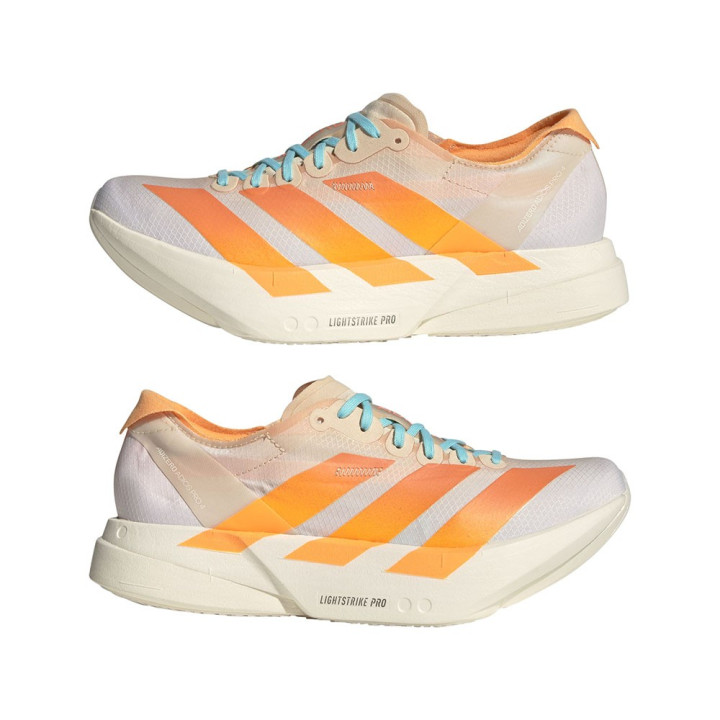 Adidas Adizero Adios Pro 4 Crystal Sand Flash Arancio  - Scarpe Running Donna