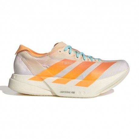 Adidas Adizero Adios Pro 4 Crystal Sand Flash Arancio - Scarpe Running Donna
