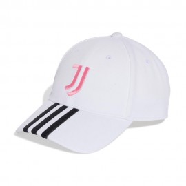 Juve Bb Cap bianco nero rosa