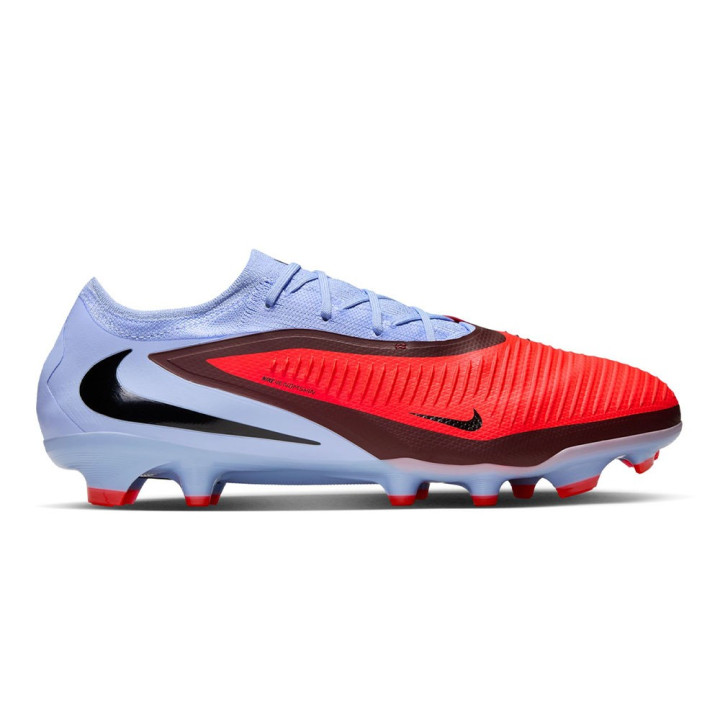 Nike Phantom 6 Low Pro Fg Blu Rosso - Scarpe Da Calcio Uomo