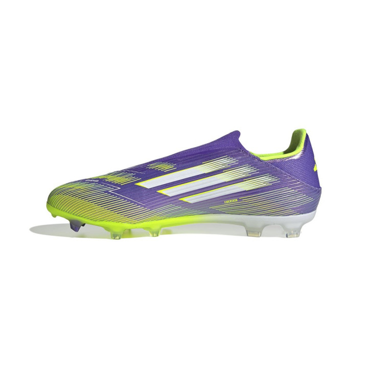 ADIDAS F50 League Fg Mg Viola Bianco Lime - Scarpe Da Calcio Uomo