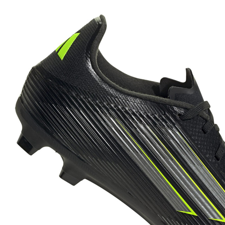 ADIDAS F50 League Fg Mg Nero Lime - Scarpe Da Calcio Uomo