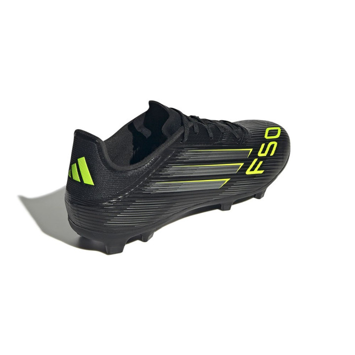 ADIDAS F50 League Fg Mg Nero Lime - Scarpe Da Calcio Uomo