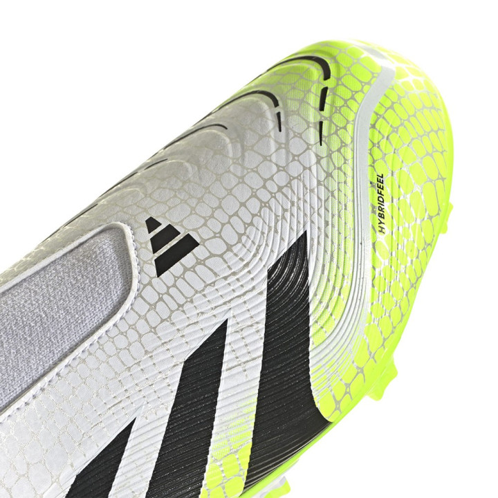 ADIDAS Predator League Fg Mg Bianco Nero Lime - Scarpe Da Calcio Bambino