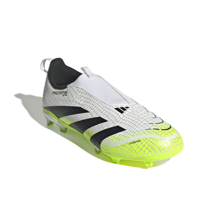 ADIDAS Predator League Fg Mg Bianco Nero Lime - Scarpe Da Calcio Bambino