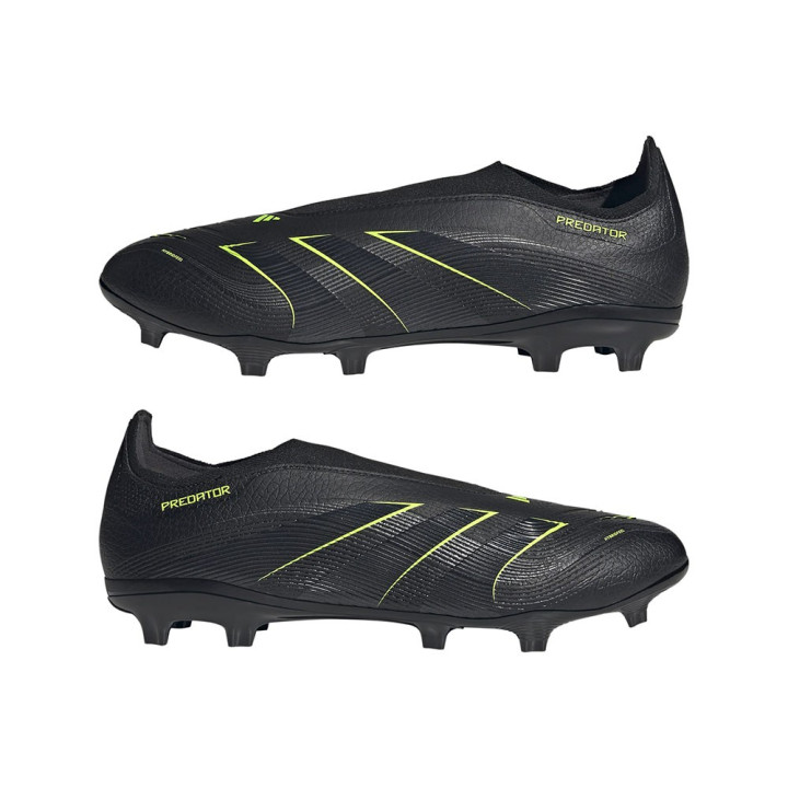 ADIDAS Predator League Fg Mg Nero Lime - Scarpe Da Calcio Uomo