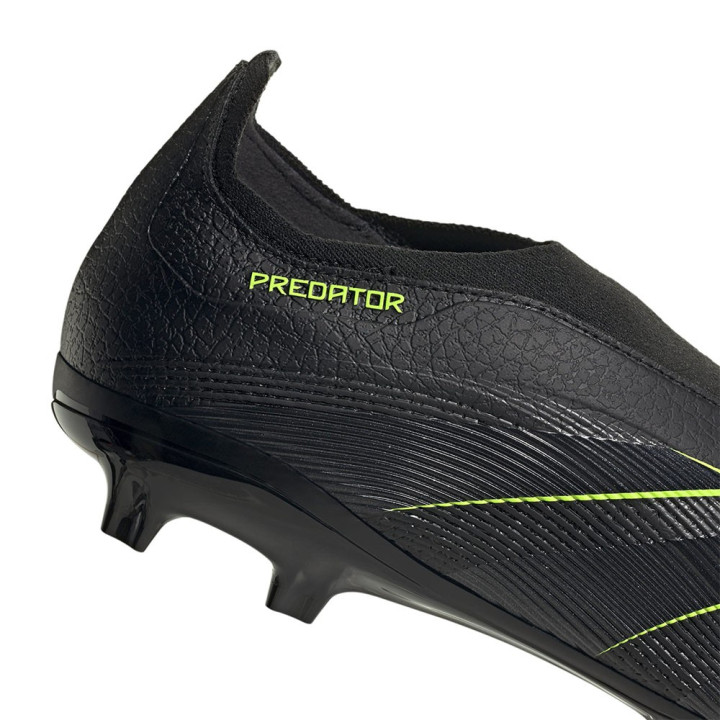 ADIDAS Predator League Fg Mg Nero Lime - Scarpe Da Calcio Uomo