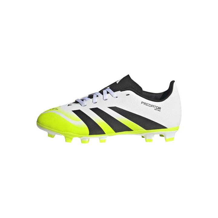 ADIDAS Predator Club Fg Mg Bianco Nero Lime - Scarpe Da Calcio Bambino