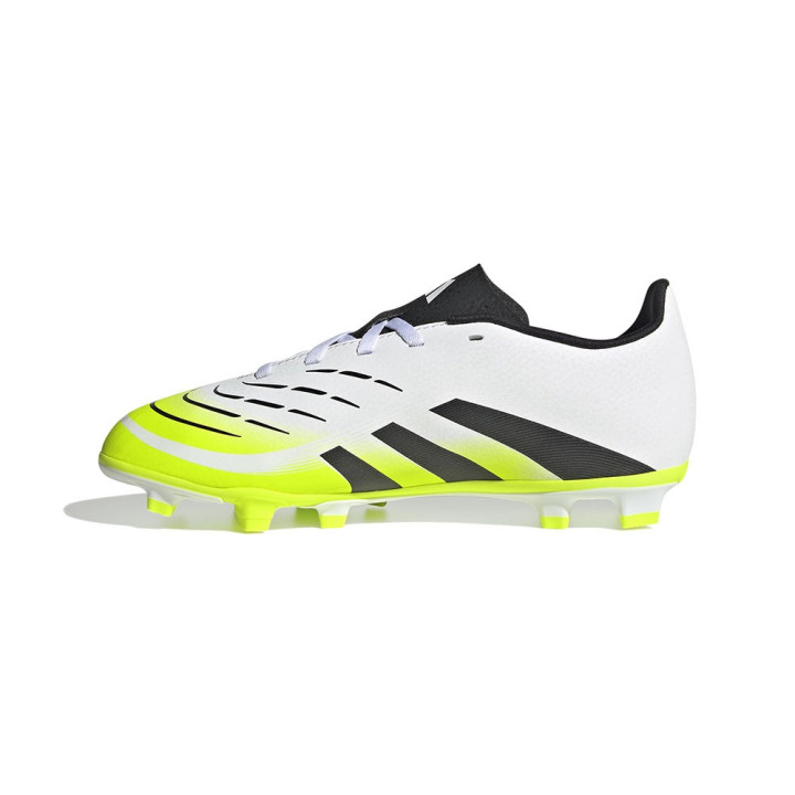 ADIDAS Predator Club Fg Mg Bianco Nero Lime - Scarpe Da Calcio Bambino