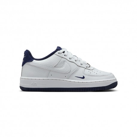 Nike Air Force 1 Lv8 Grigio Blu - Sneakers Bambino