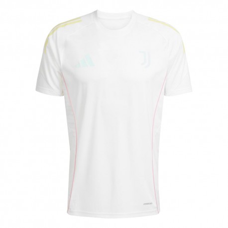 ADIDAS Maglia Maniche Corte Juve Training Bianco Giallo Uomo