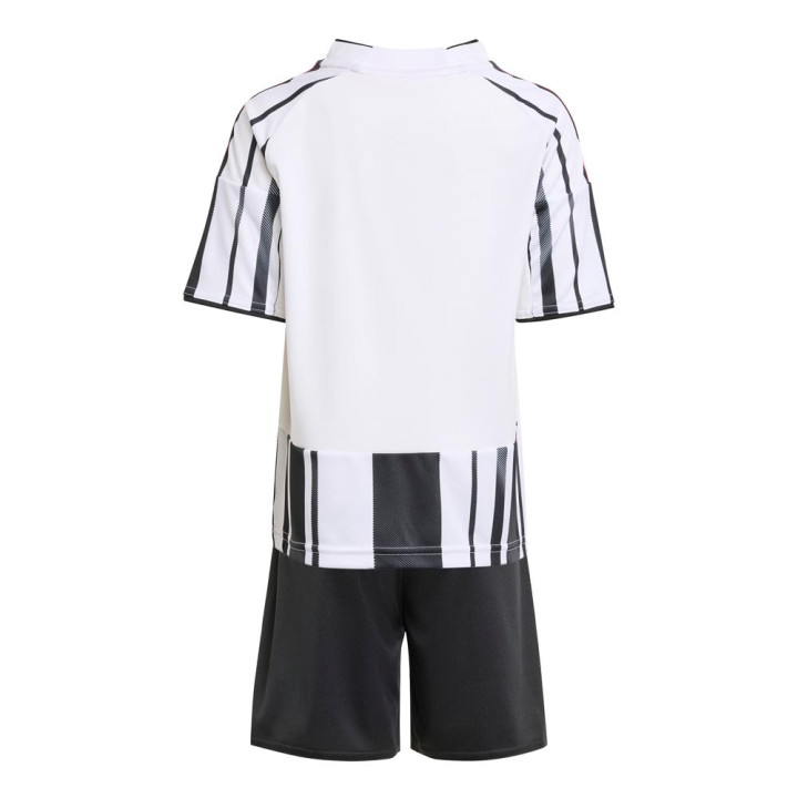 ADIDAS Completo Calcio Neonato Juve Home 25 26 Bianco Nero Bambino