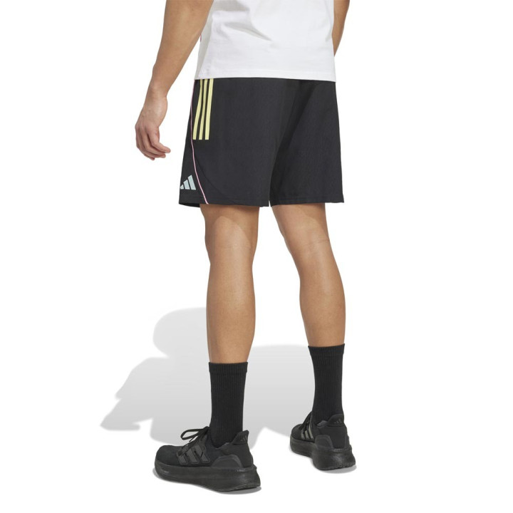 ADIDAS Pantaloncini Calcio Juve Nero Giallo Uomo