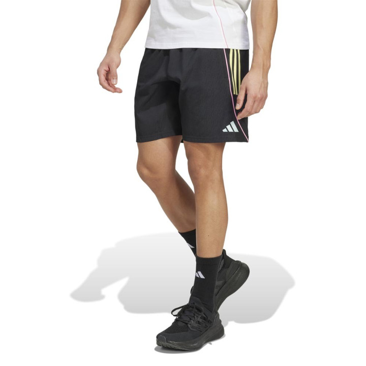 ADIDAS Pantaloncini Calcio Juve Nero Giallo Uomo
