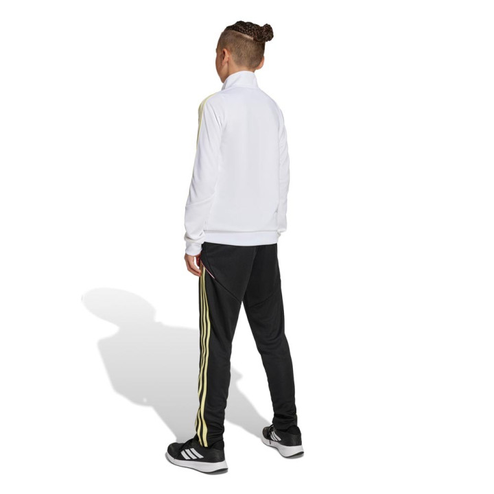 ADIDAS Tuta Calcio Juve Poly Bianco Nero Bambino
