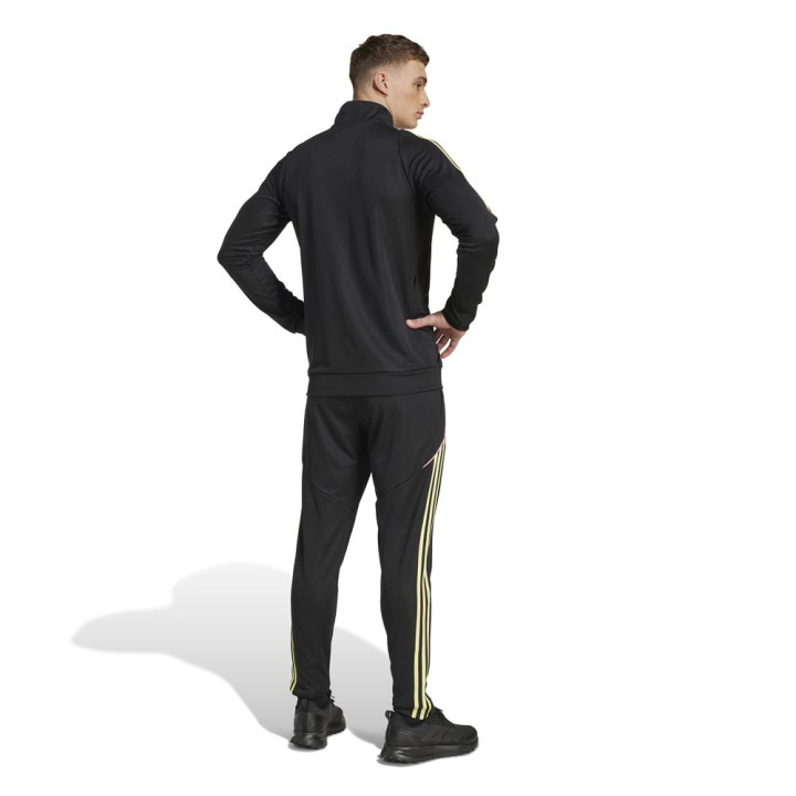 ADIDAS Tuta Calcio Juve Poly Training Nero Nero Uomo