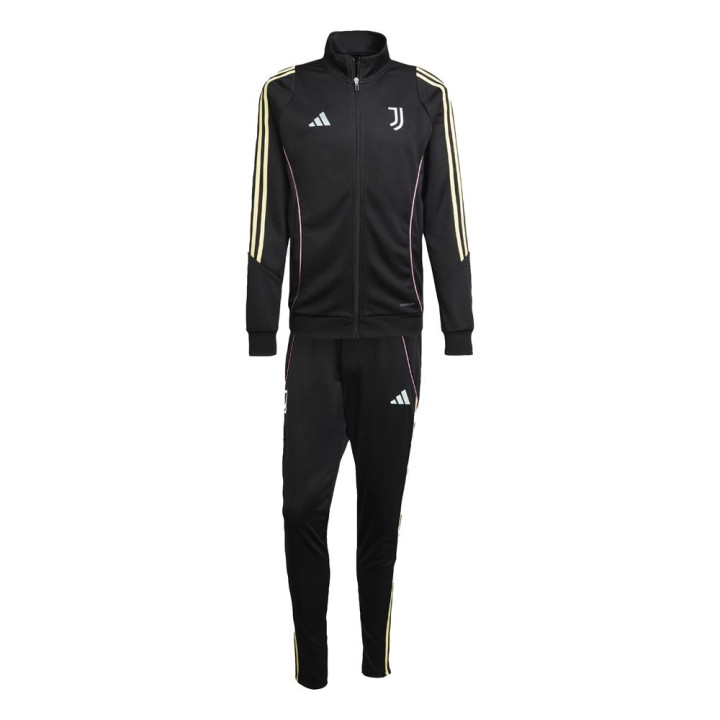 ADIDAS Tuta Calcio Juve Poly Training Nero Nero Uomo