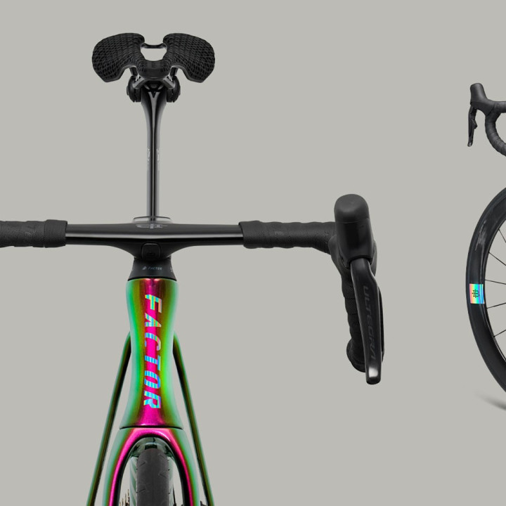 Factor Ostro 2.0 Vam Disc Gloss Chrome - Telaio Bici Da Corsa