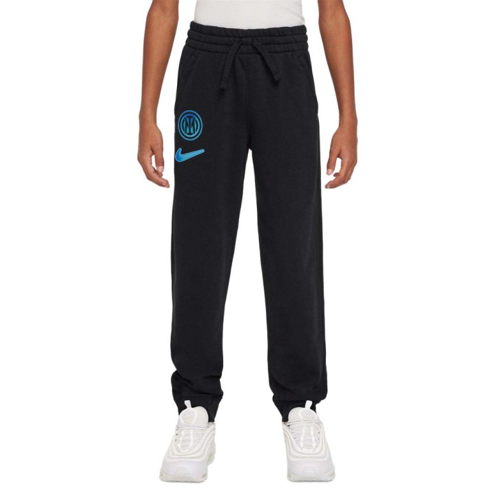 Nike Pantaloni Inter Express Nero Azzurro Bambino