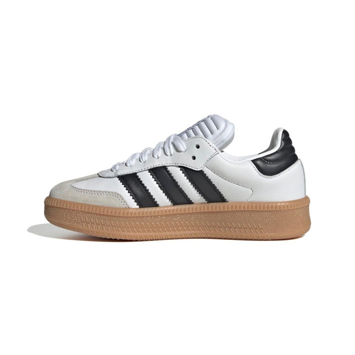 ADIDAS Originals Samba Xlg Lea Gs Bianco Nero - Sneakers Bambino