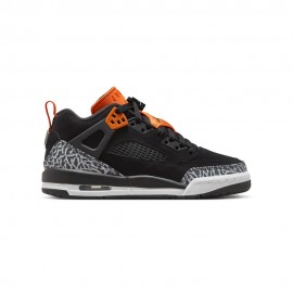 Jordan Spizike Low nero arancio