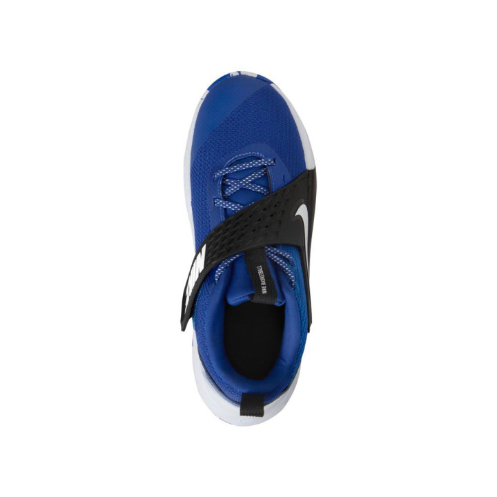 Nike Team Hustle 12 Gs Blu Bianco Nero - Scarpe Ginnastica Bambino