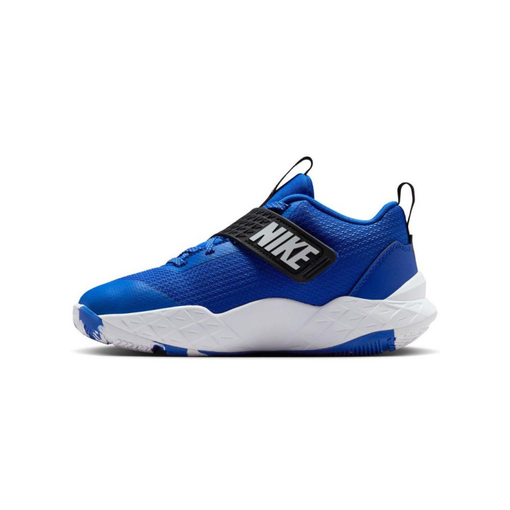Nike Team Hustle 12 Gs Blu Bianco Nero - Scarpe Ginnastica Bambino