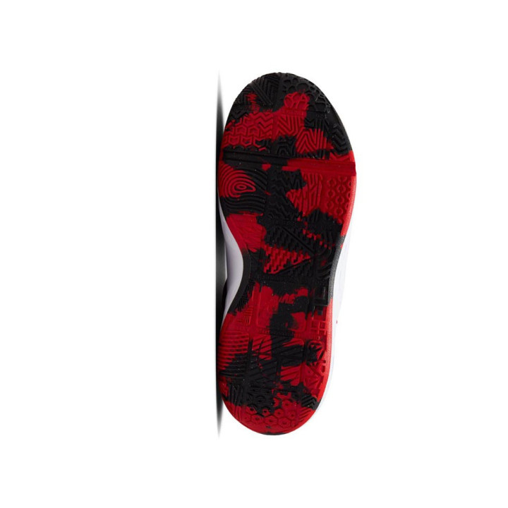 Nike Team Hustle D Gs Nero Rosso Bianco - Scarpe Ginnastica Bambino