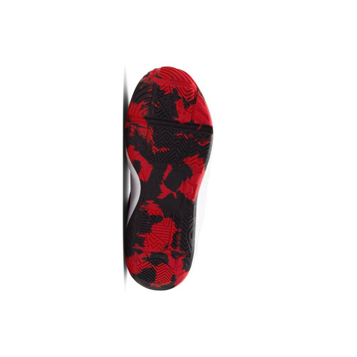 Nike Team Hustle D Ps Nero Rosso Bianco - Scarpe Ginnastica Bambino