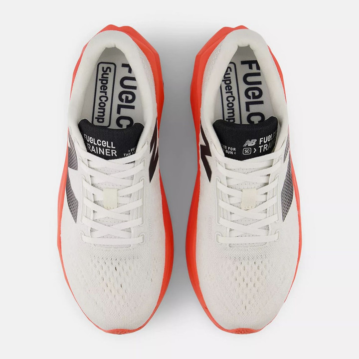 New Balance Fuelcell Supercomp Trainer V4 Urgent Rosso - Scarpe Running Uomo