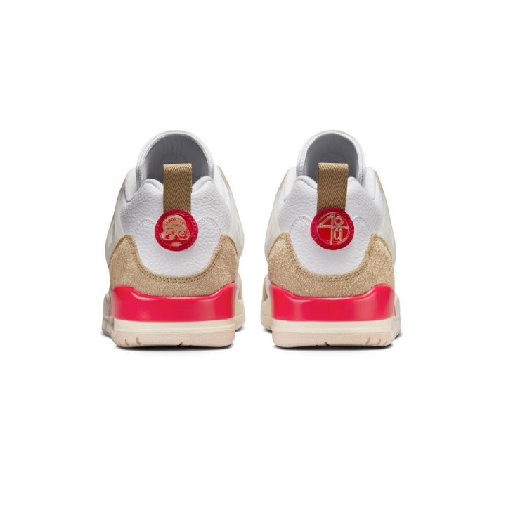 Nike Jordan Spizike Low Bianco Rosso Beige - Sneakers Uomo