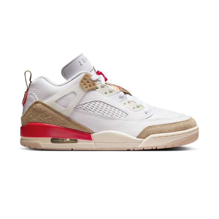 Nike Jordan Spizike Low Bianco Rosso Beige - Sneakers Uomo