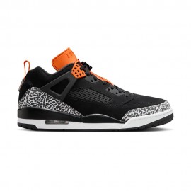 Jordan Spizike Low nero arancio bianco