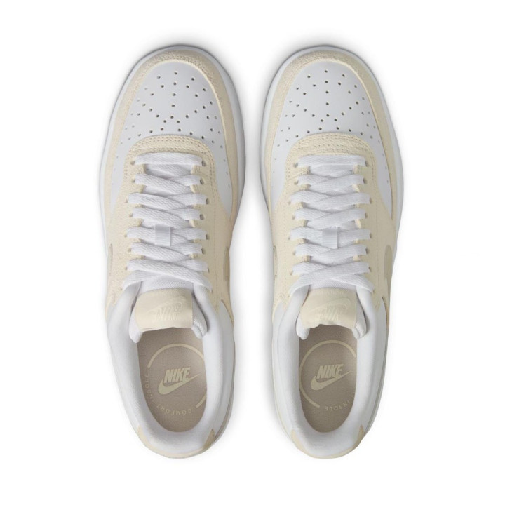 Nike Court Vision Low Next Nature Avorio Beige - Sneakers Donna