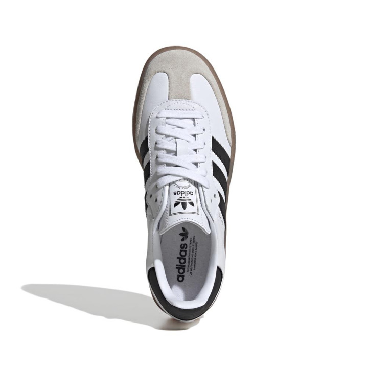 ADIDAS Originals Samba E Bianco Nero - Sneakers Donna