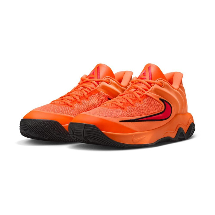 Nike Giannis Immortality 4 Arancio Rosso Nero - Scarpe Basket Uomo