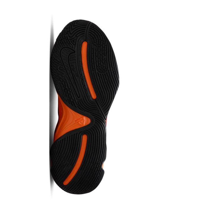 Nike Giannis Immortality 4 Arancio Rosso Nero - Scarpe Basket Uomo