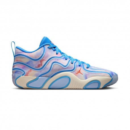 Nike Jordan Tatum 3 Blu Rosa Avorio - Scarpe Basket Uomo