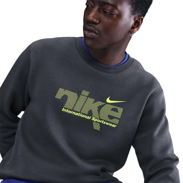 Nike Sportswear Club Felpa M90 Grigio Uomo