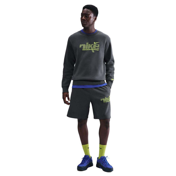 Nike Sportswear Club Felpa M90 Grigio Uomo