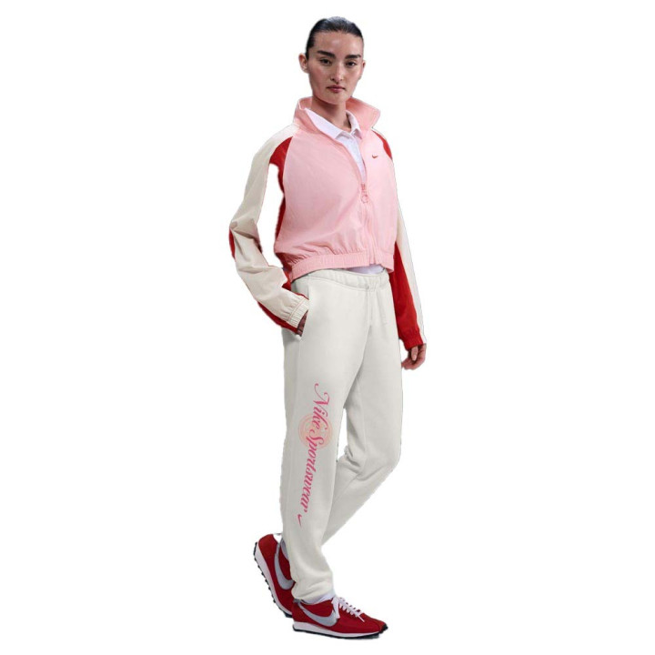 Nike Sportswear Club Pantaloni Con Polsino Bianco Donna