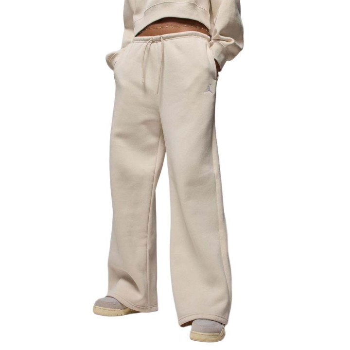 Nike Jordan Brooklyn Pantaloni Open Bianco Donna