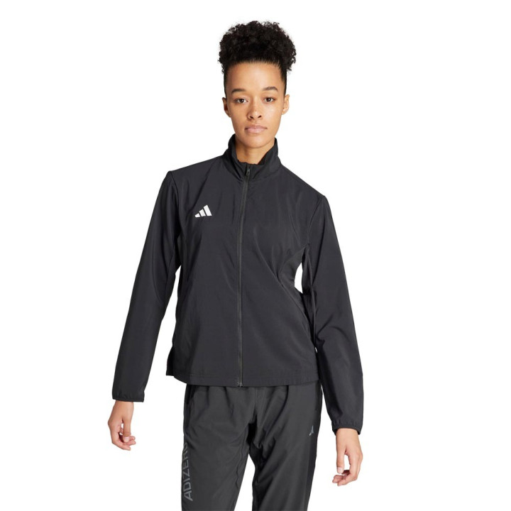 ADIDAS Giacca Running Adizero Essentials Full Zip Nero Uomo