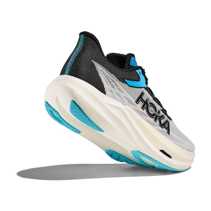 Hoka Rocket X 3 Bianco Nero - Scarpe Running Uomo
