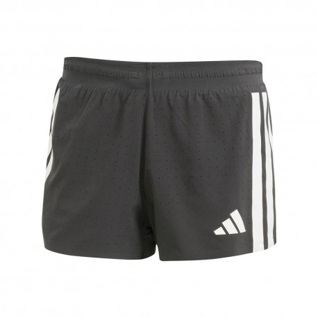 ADIDAS Pantaloncini Running Adizero Split Nero Uomo