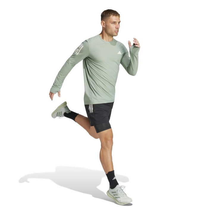 ADIDAS Pantaloncini Running Otr B 2In 1 Nero Uomo