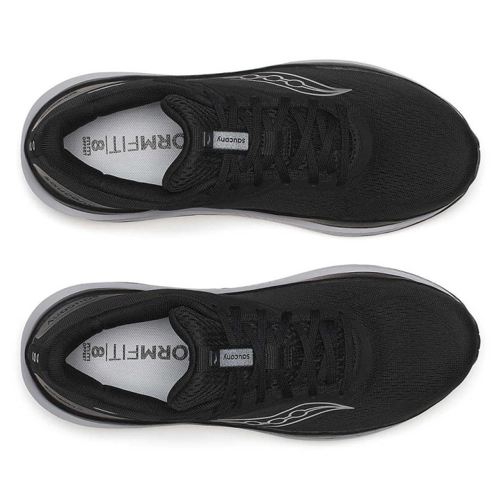 Saucony Echelon 10 Nero Argento - Scarpe Running Uomo